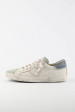 BASKETS PHILIPPE MODEL BLANCHES/KAKI PRLU-VX20