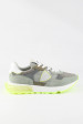 BASKETS PHILIPPE MODEL LA RUE KAKI JAUNE LRLU-WN23
