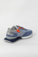 BASKETS GHOUD RUSH SUEDE BLEU/ORANGE RGLM-MS28