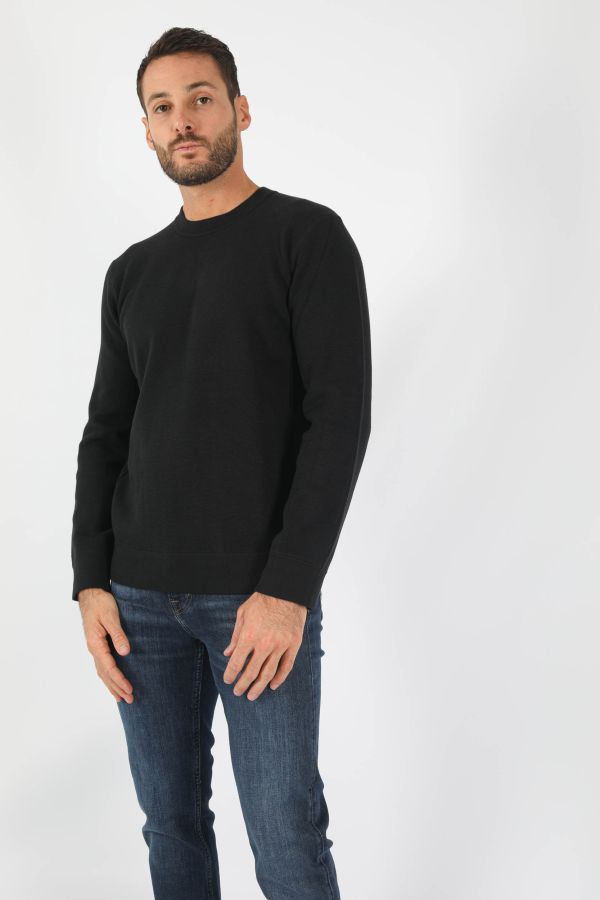Produit PULL NNO7 NOIR LUIS6430-BLACK