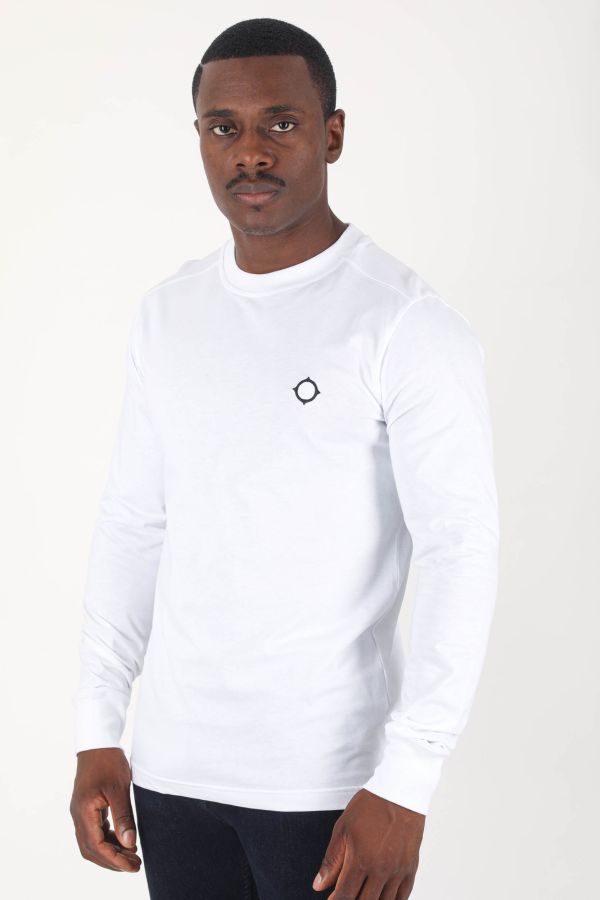 Produit T-SHIRT MANCHES LONGUES MASTRUM BLANC MAS8372-M100