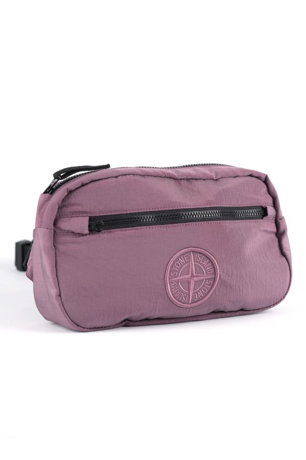 Produit SACOCHE STONE ISLAND EN NYLON METAL VIOLET 811591576-V0086