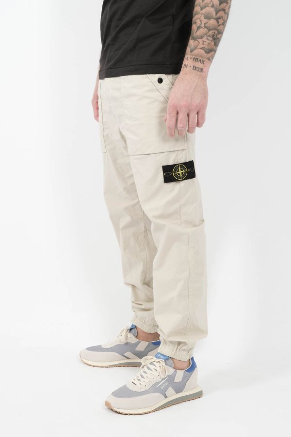 Produit CARGO STONE ISLAND AVEC CORDON DE SERRAGE BLANC CREME S153117S3-V0095