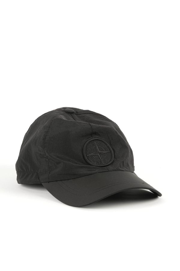 Produit CASQUETTE STONE ISLAND NYLON NOIR S1591995S76-V0029
