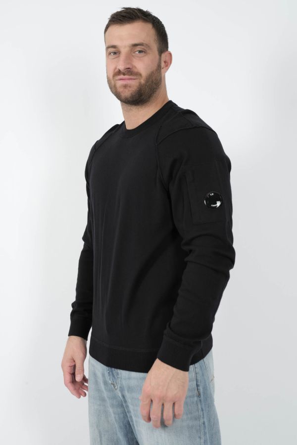 Produit PULL C.P COMPANY COL ROND MARINE N026A-888