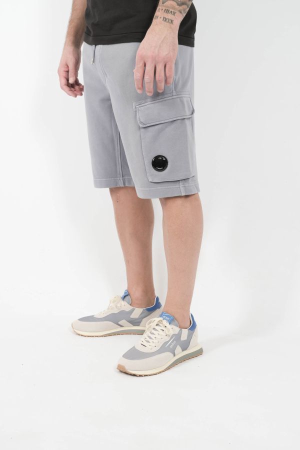 Produit SHORT C.P COMPANY COTON BLEU B101A-872