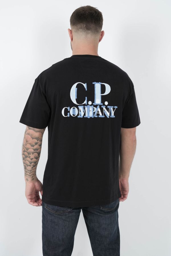 Produit TEE-SHIRT C.P COMPANY AVEC IMPRIME MARINE/BLEU S148A-888