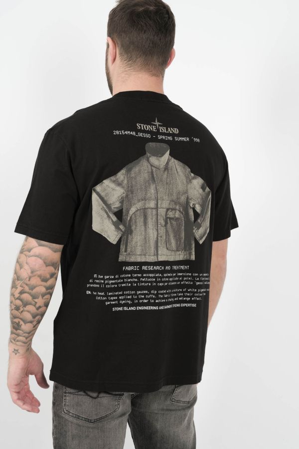 Produit TEE-SHIRT STONE ISLAND ARCHIVIO NOIR S152137S91-V0029