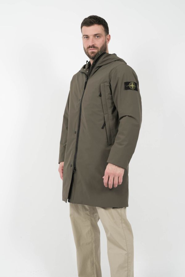 Produit PARKAS STONE ISLAND AVEC CAPUCHE KAKI S15711SA27-V0054