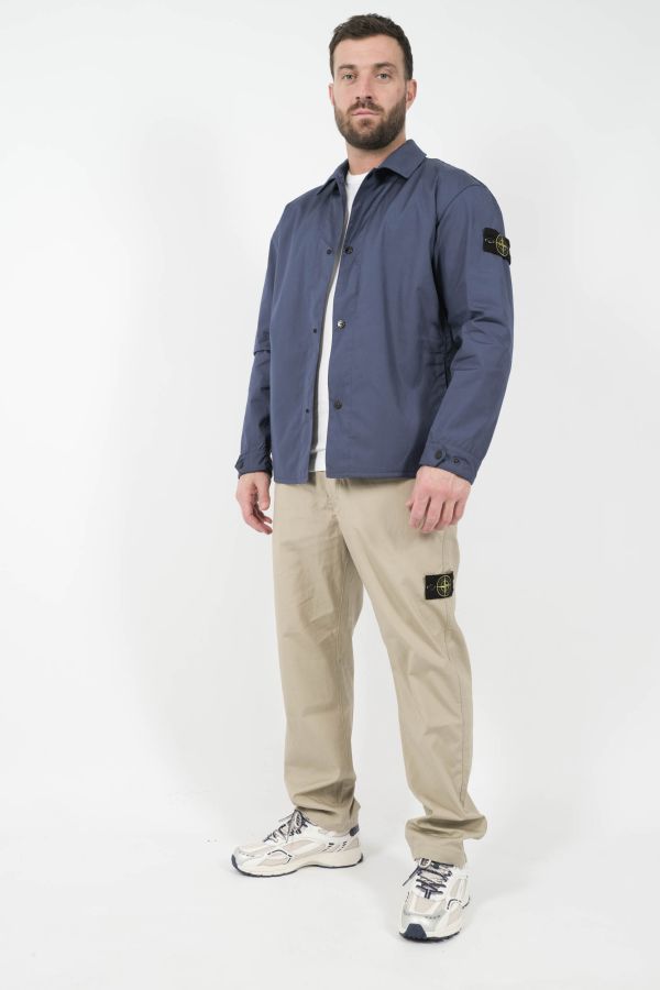 Produit SURCHEMISE STONE ISLAND A PRESSIONS BLEU ELECTRIQUE S151213S11-V0028