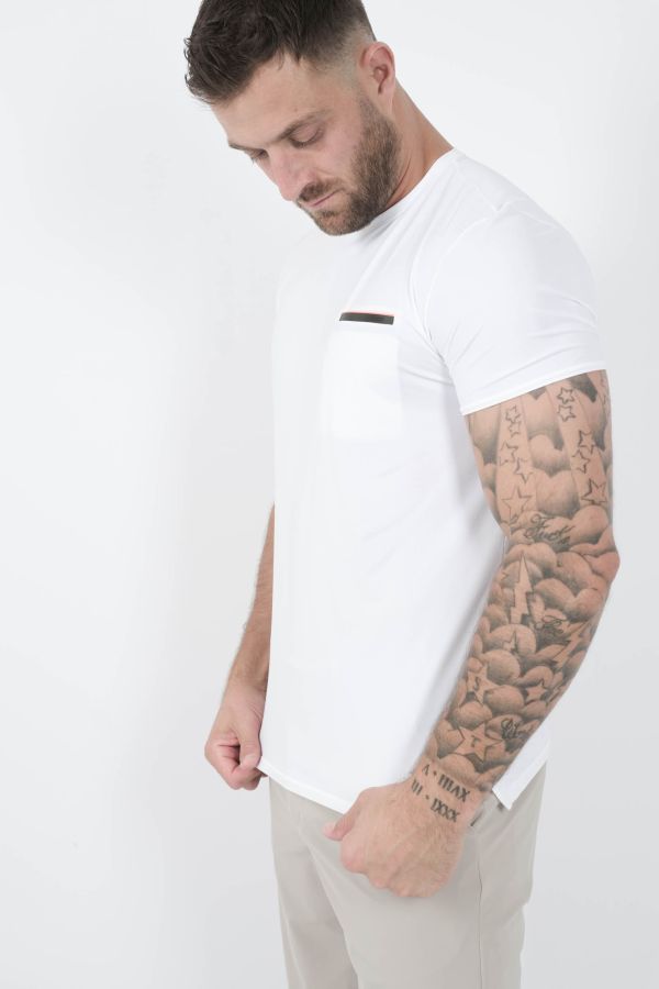 Produit TEE-SHIRT RRD AVEC POCHE BLANC 25212-09