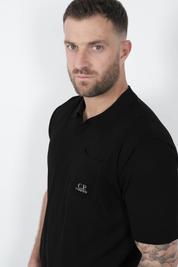 Produit POLO C.P COMPANY EN COTON MERCERISE NOIR N189A-999