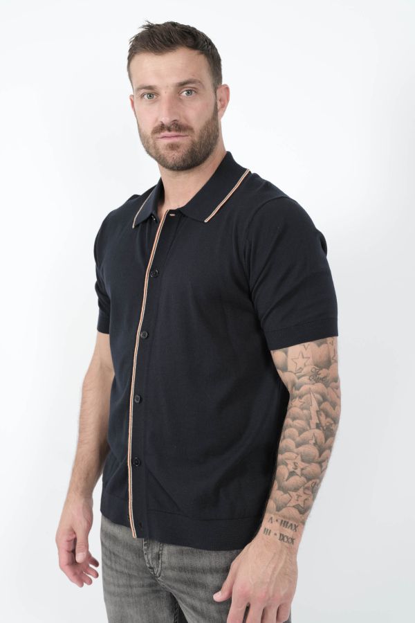 Produit POLO NN07 AVEC BOUTONS MARINE NOLAN6561-200
