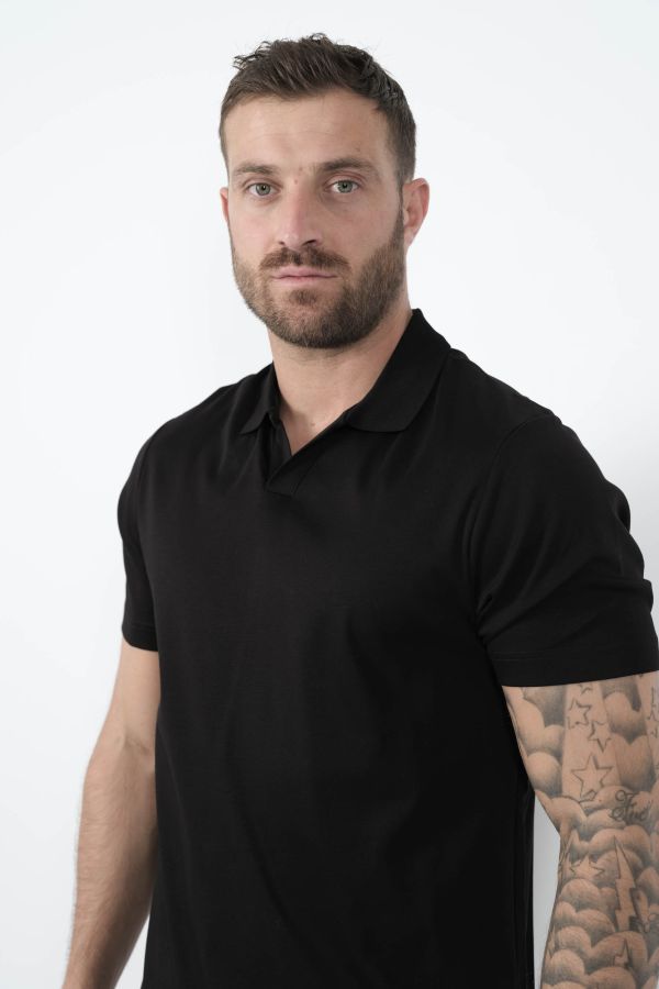 Produit POLO NN07 COL OUVERT NOIR PAUL3525-999