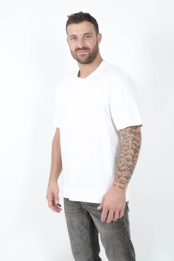 Produit TEE-SHIRT NN07 BLANC PEDRO SS-001