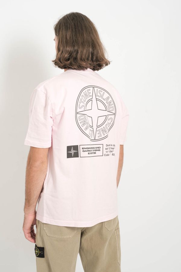 Produit TEE-SHIRT STONE ISLAND ROSE REGULAR 2100037-V0080