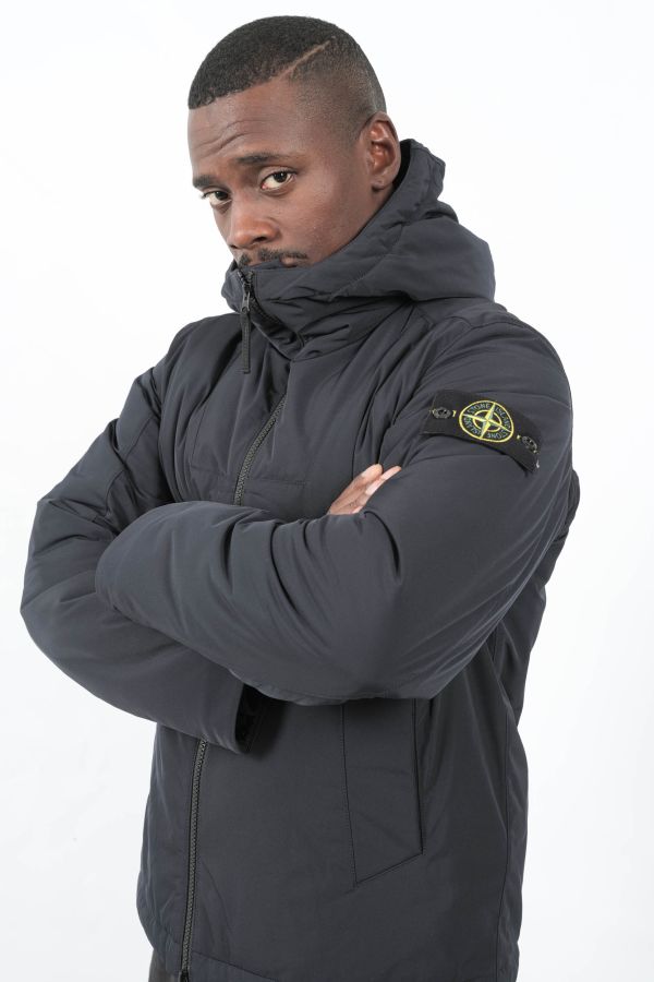 Produit BLOUSON A CAPUCHE STONE ISALND MARINE 4100047-V0020