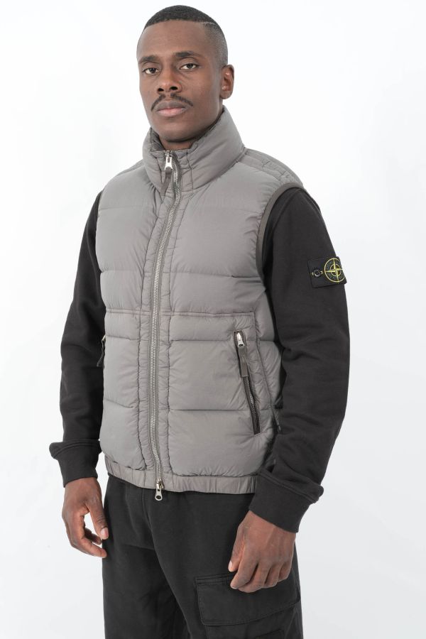 Produit DOUDOUNE SANS MANCHE STONE ISLAND GRISE G100007-V006B