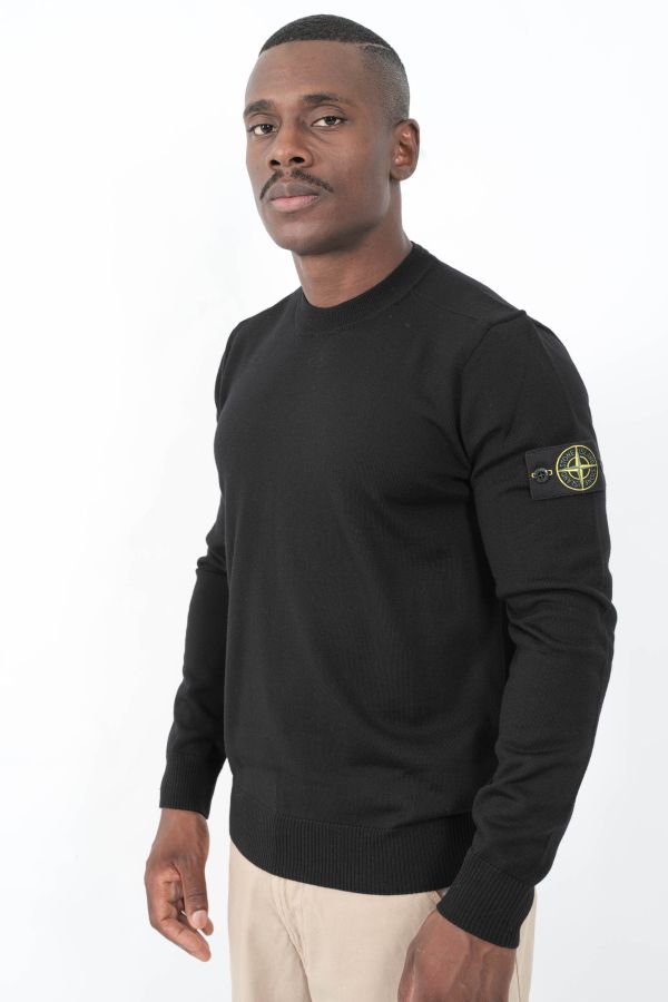 Produit PULL STONE ISLAND NOIR 5100071-V0029