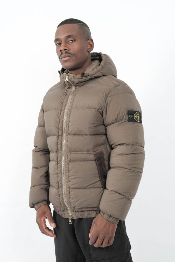 Produit DOUDOUNE STONE ISLAND KAKI 4100040-V0054