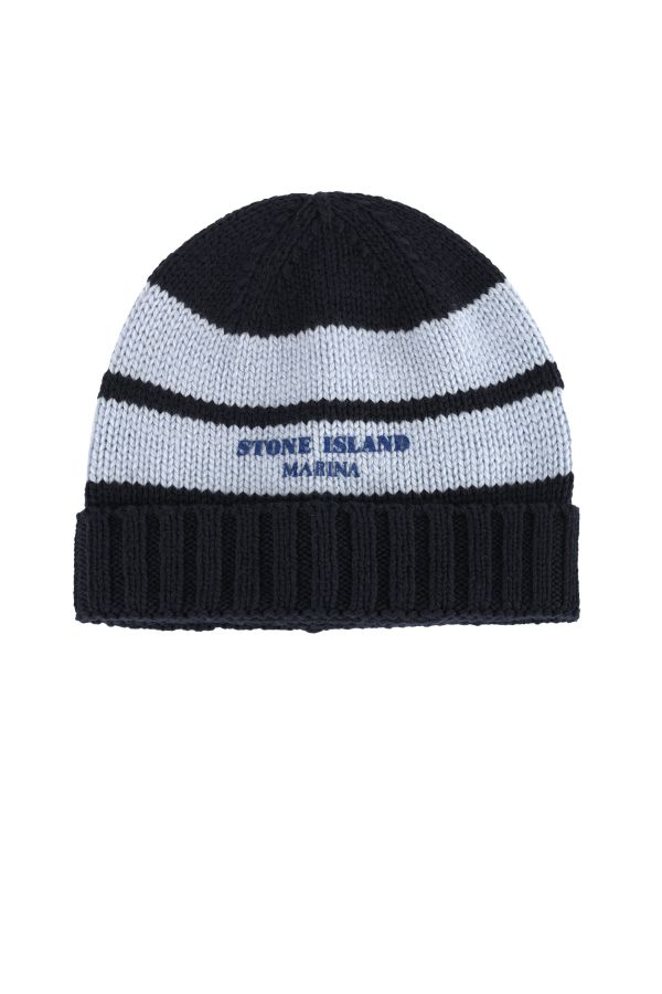 Produit BONNET STONE ISLAND MARINA BLEU MARINE N100006-V002A
