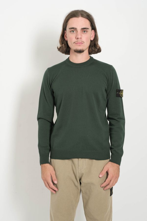 Produit PULL STONE ISLAND VERT 5100071-V005E