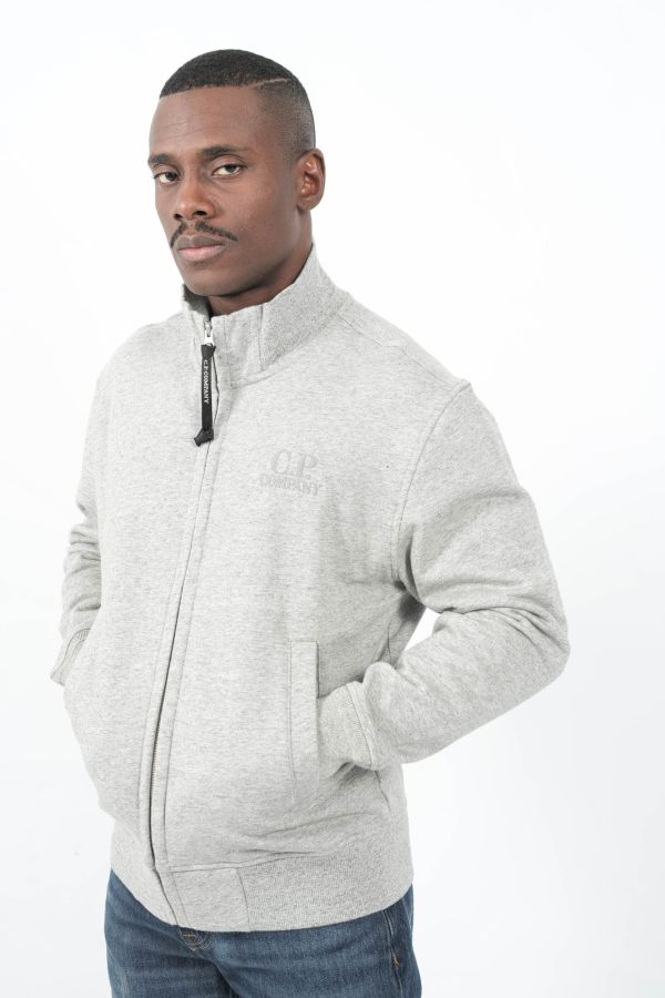 Produit GILET CP COMPANY GRIS CHINE S139A-M94