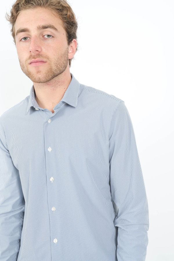 Produit CHEMISE RRD BLEUE CIEL W25254-V11