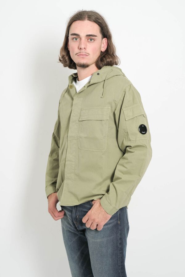 Produit SURCHEMISE A CAPUCHE CP COMPANY KAKI S074A-612