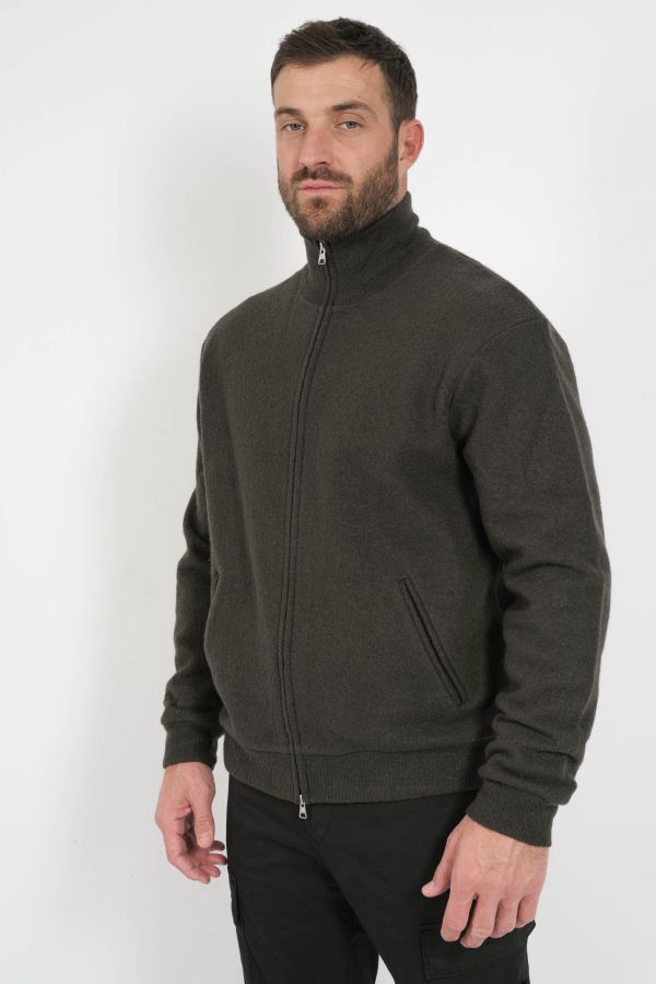 Produit VESTE ZIPE NN.07 KAKI DANNY FZIP-354