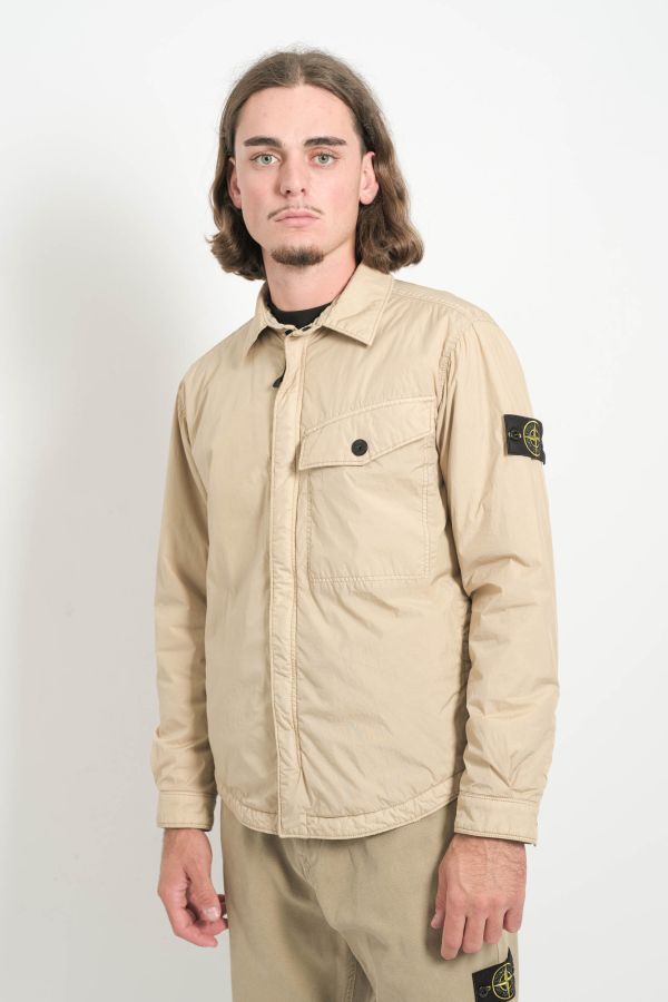 Produit BLOUSON STONE ISLAND EN NYLON BEIGE Q100006-V009A