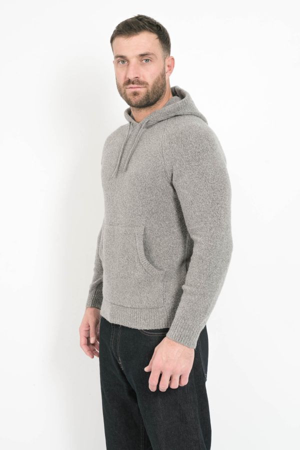 Produit PULL A CAPUCHE COTTON WOOLRICH GRIS WOKN2032-185