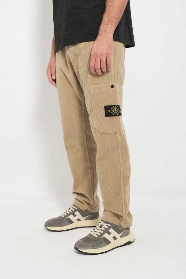 Produit PATALON STONE ISLAND COTON BEIGE 3100039-V0009A