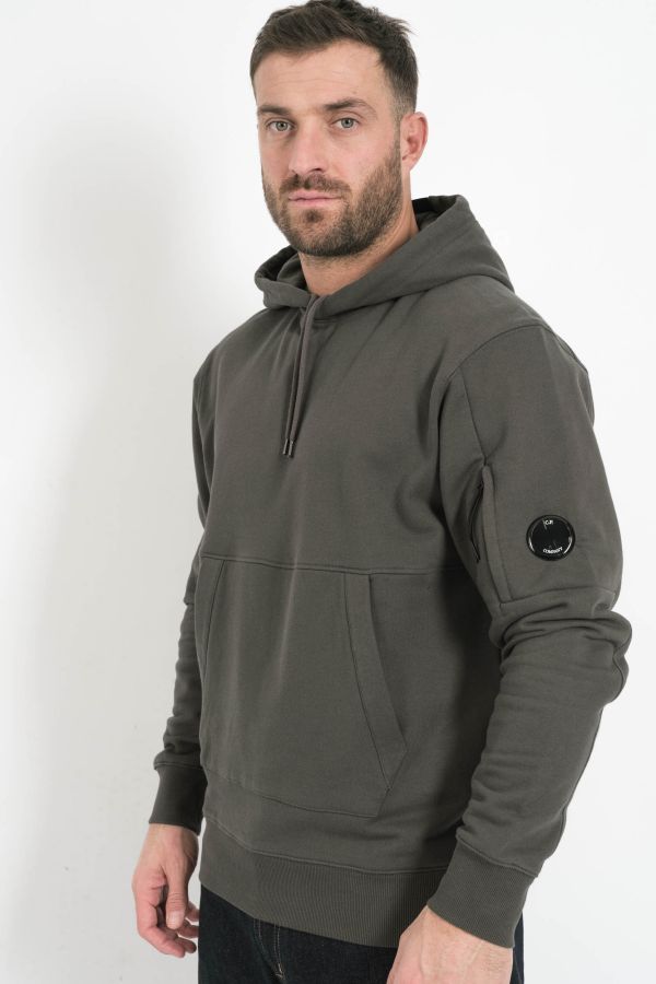 Produit SWEAT A CAPUCHE CP COMPANY GRIS PLOMB S714A-978