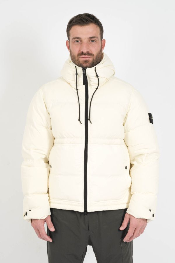 Produit DOUDOUNE STONE ISLAND CREME 4100019-V0093