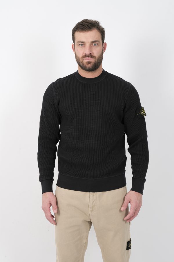 Produit PULL STONE ISLAND NOIR 6100011-V0029