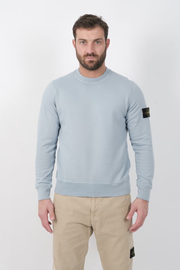 Produit SWEAT STONE ISLAND BLEU CIEL 6100060-V004A