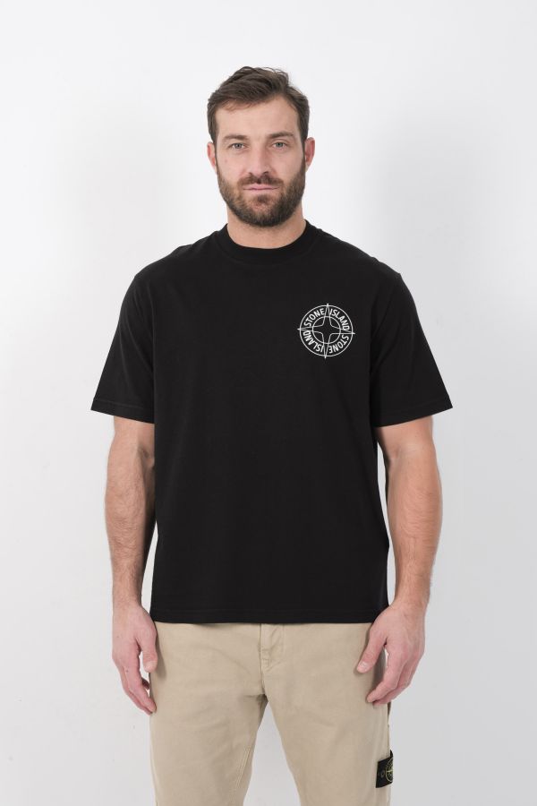 Produit TEE-SHIRT STONE ISLAND NOIR 2100001-V0029