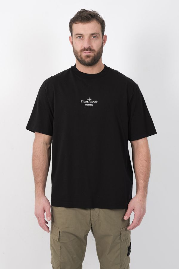 Produit TEE-SHIRT STONE ISLAND NOIR 2100023-V0029