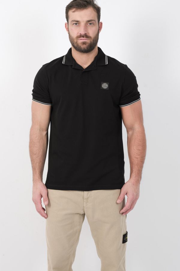 Produit POLO STONE ISLAND NOIR 2200010-V0029