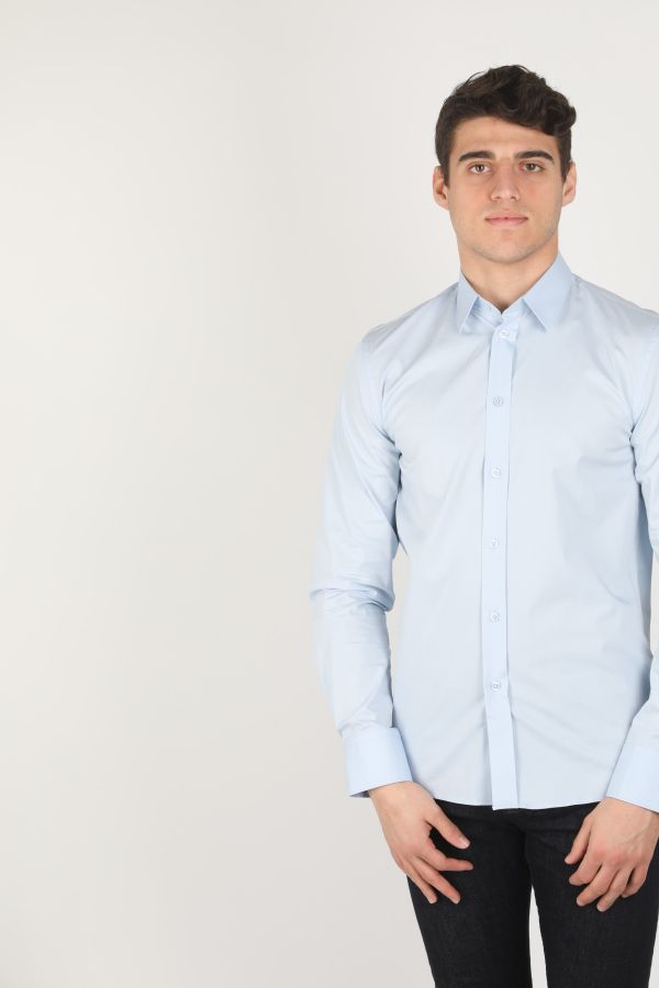 Produit CHEMISE FILIPPA K BLEU CIEL 27083-1094