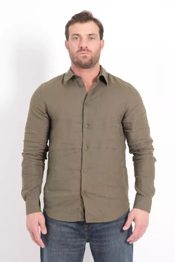 Produit CHEMISE NN07 KAKI ENZOSHIRT-343