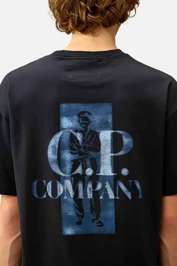 Produit TEE-SHIRT CP COMPANY MARINE S143A-888