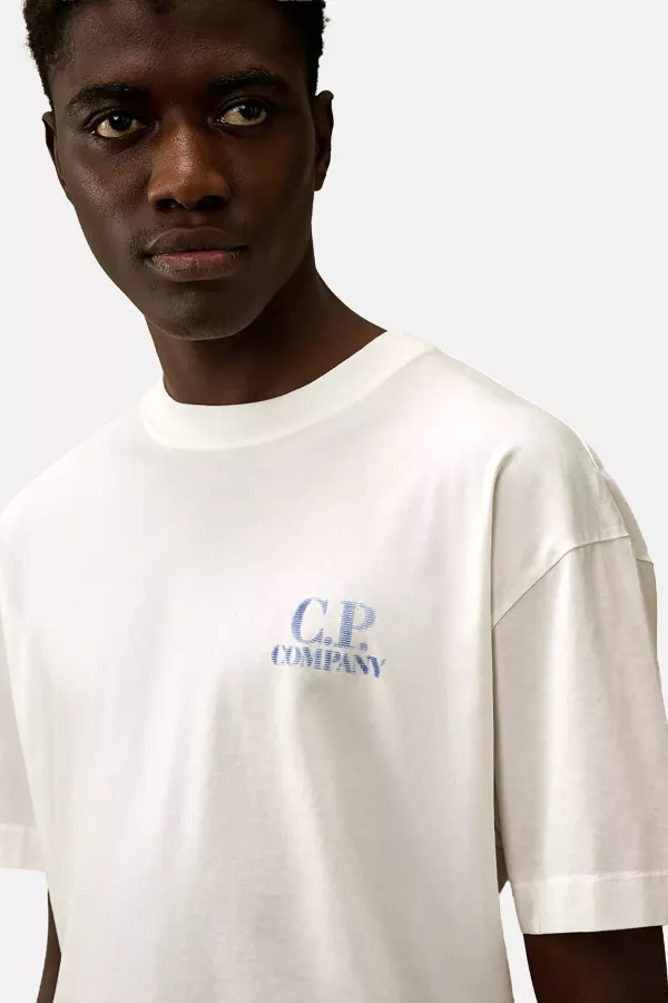 Produit TEE-SHIRT CP COMPANY BLANC S143A-103