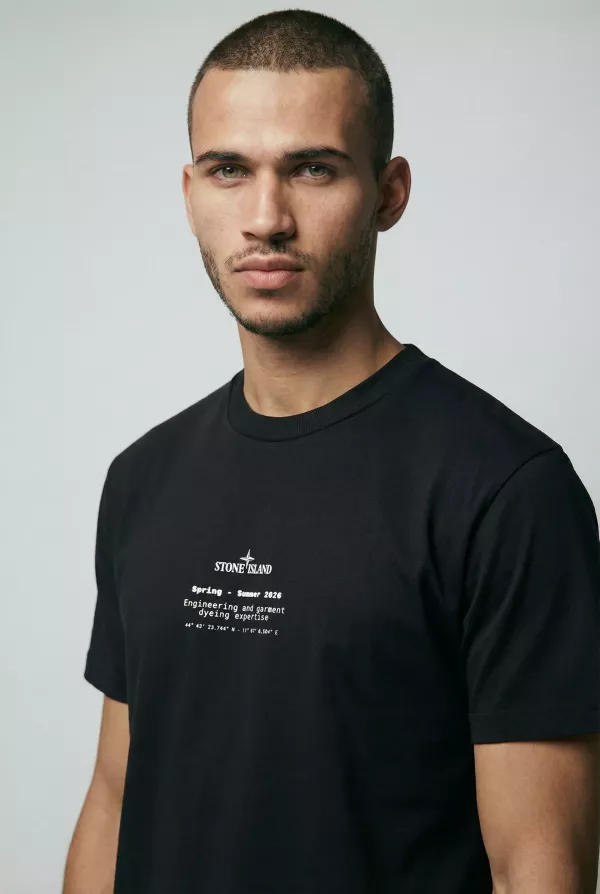 Produit TEE-SHIRT STONE ISLAND NOIR L1S15210001-S0285-V0029