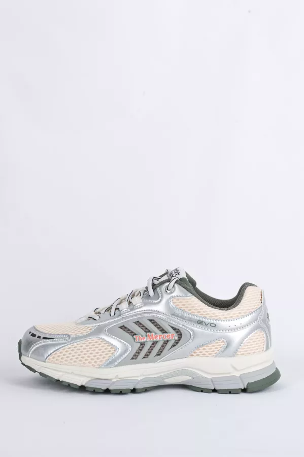 Produit BASKET THE RE-RUN EVO MERCER ARGENT&Eacute; VERT ME261016-502
