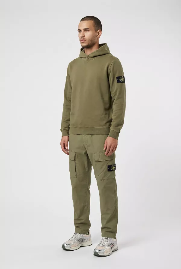 Produit SWEAT STONE ISLAND KAKI 6100031-V015G