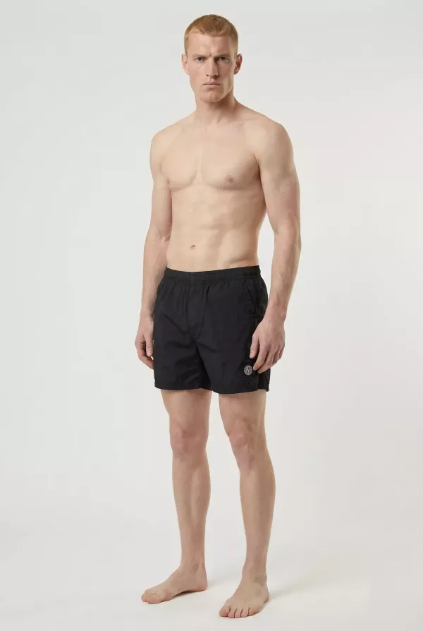 Produit MAILLOT DE BAIN STONE ISLAND NOIR 100004-V0029