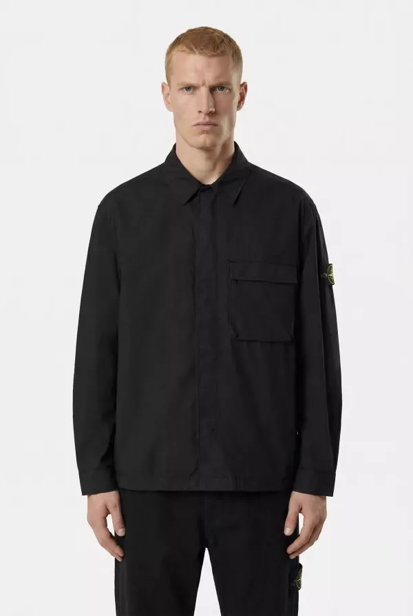 Produit SURCHEMISE STONE ISLAND NOIRE 1200032-V0029