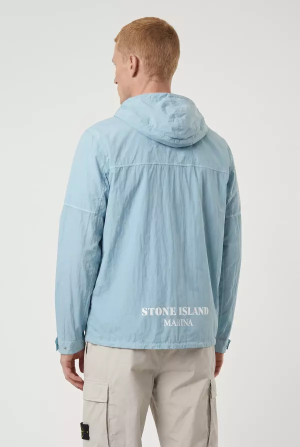 Produit BLOUSON STONE ISLAND BLEU CIEL 4100073-V004A